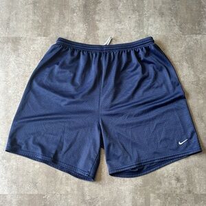 VTG Nike Athletic Shorts Men’s Large Navy Blue